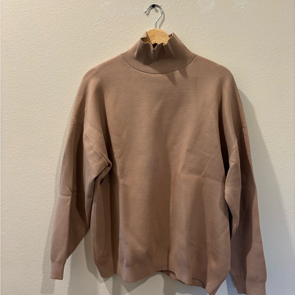 & other stories mock neck sweater.